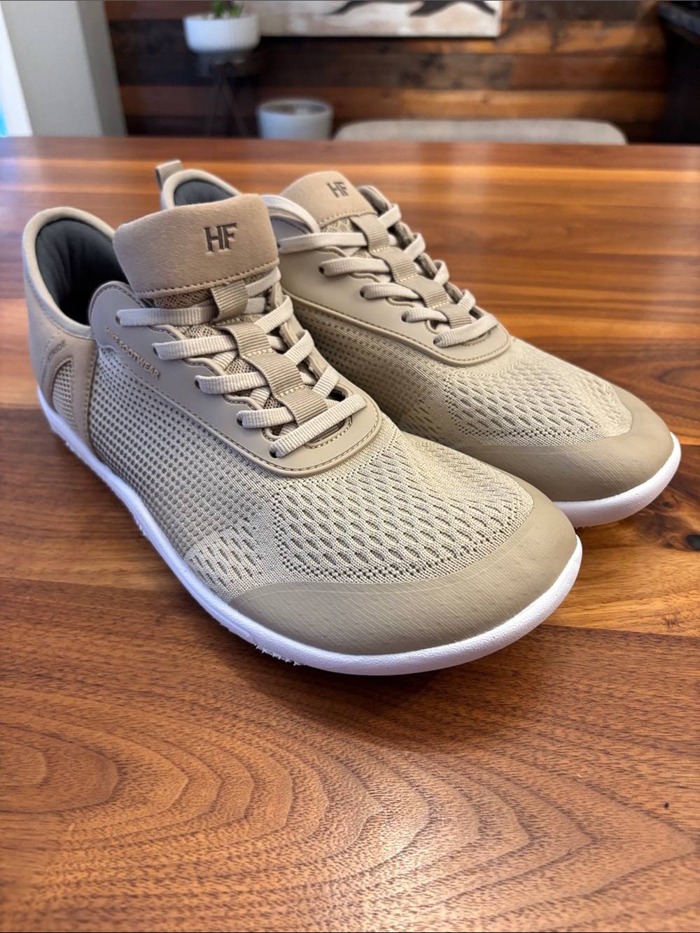 NEW Hike Footwear Beige Unisex Stride Shoes  Size 45 (M 12)